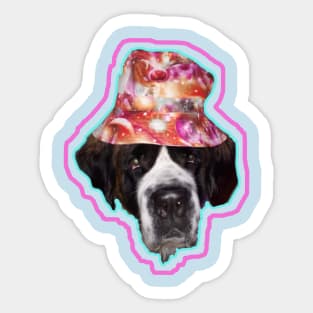 Tala the Saint Bernard by BrokenTrophies Sticker